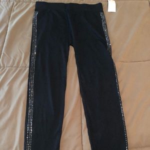 🆕Deb Rhinestone leggings size M/L
